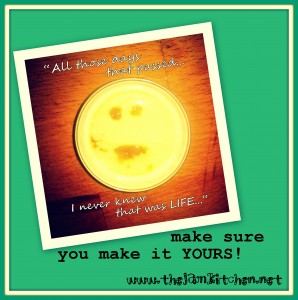 picture: All those days that passed... I never knew that was LIFE... _ Make sure you make it yours!