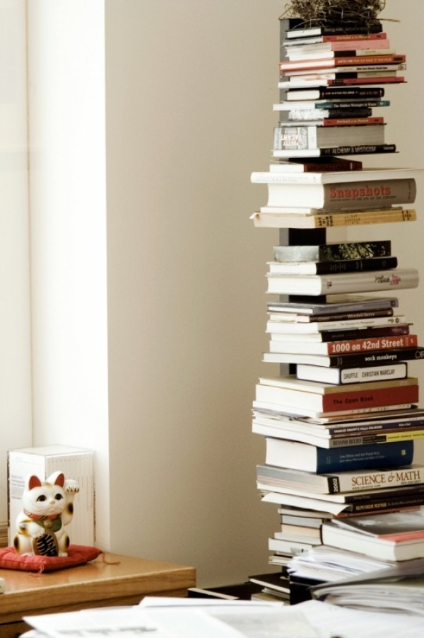 galleriesaturday_003 pile of books
