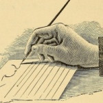 pic of hand writing